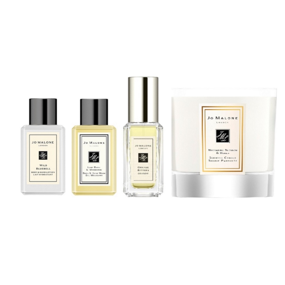 Jo Malone Orange Bitters 9ml Lime Mandarin Wash Nectarine Candle Bluebell Lotion - Picture 2 of 2